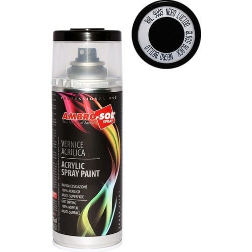 Ambro-Sol Ambro-Sol Sprey Boya Siyah Parlak B9005 400Ml