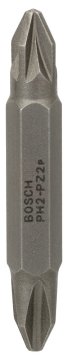 Bosch Vidalama Ucu Çift Taraflı Extra Hard PH2-PZ2x45 mm (1 Adet) - 2607001743