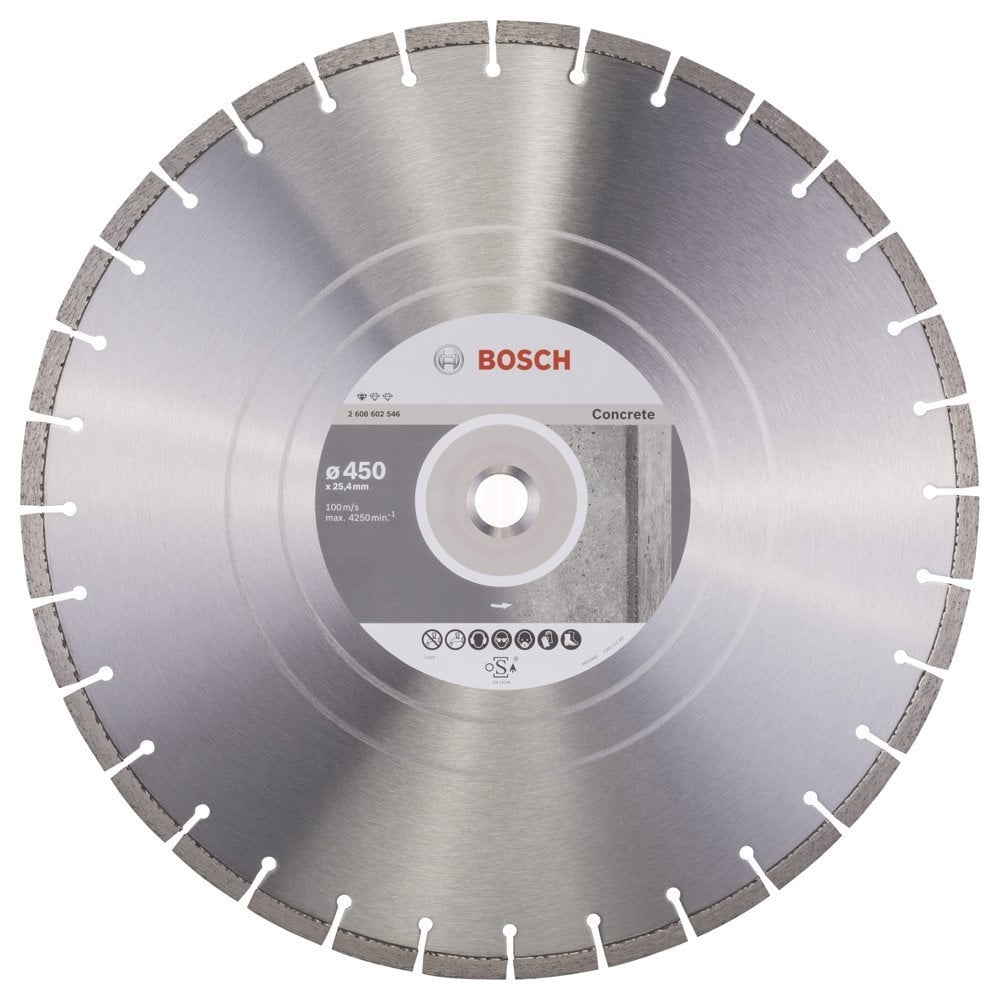 Bosch Elmas Kesme Diski Standard For Concrete 450x25,40 mm - 2608602546