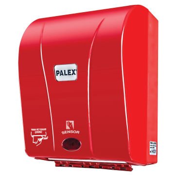 Palex Otomatik Havlu Dispenseri 21 Cm Kırmızı - 3490-B