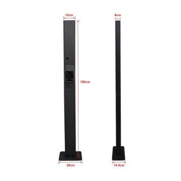 Brio Elektrikli Araç Şarj İstasyonu Ayak Standı