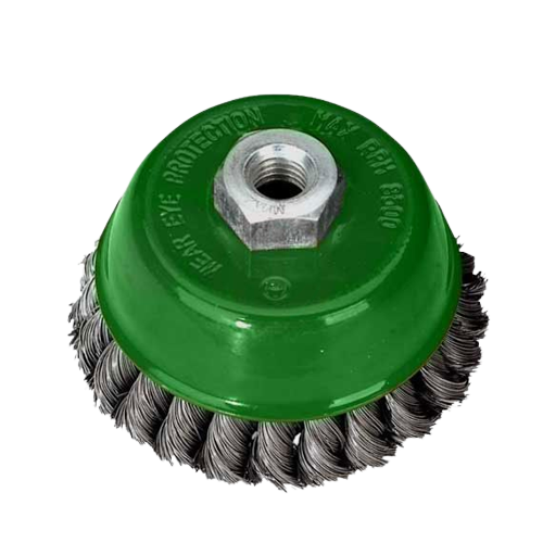 Troy 27707-65 Burma Telli Çanak Fırça (65mm)