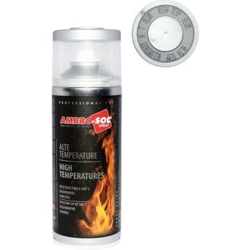 Ambro-Sol Ambro-Sol Sprey Boya Gri Yüksek Isıya Dayanıklı Bh9007M 400 Ml