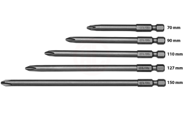 Ceta Form 1/4 İnç Yıldız Bits Uç Ph2 X 110 Mm