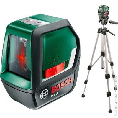 Bosch Pll 2 + Tt 150 Çapraz Çizgi Hizalama Lazeri - 0603663401