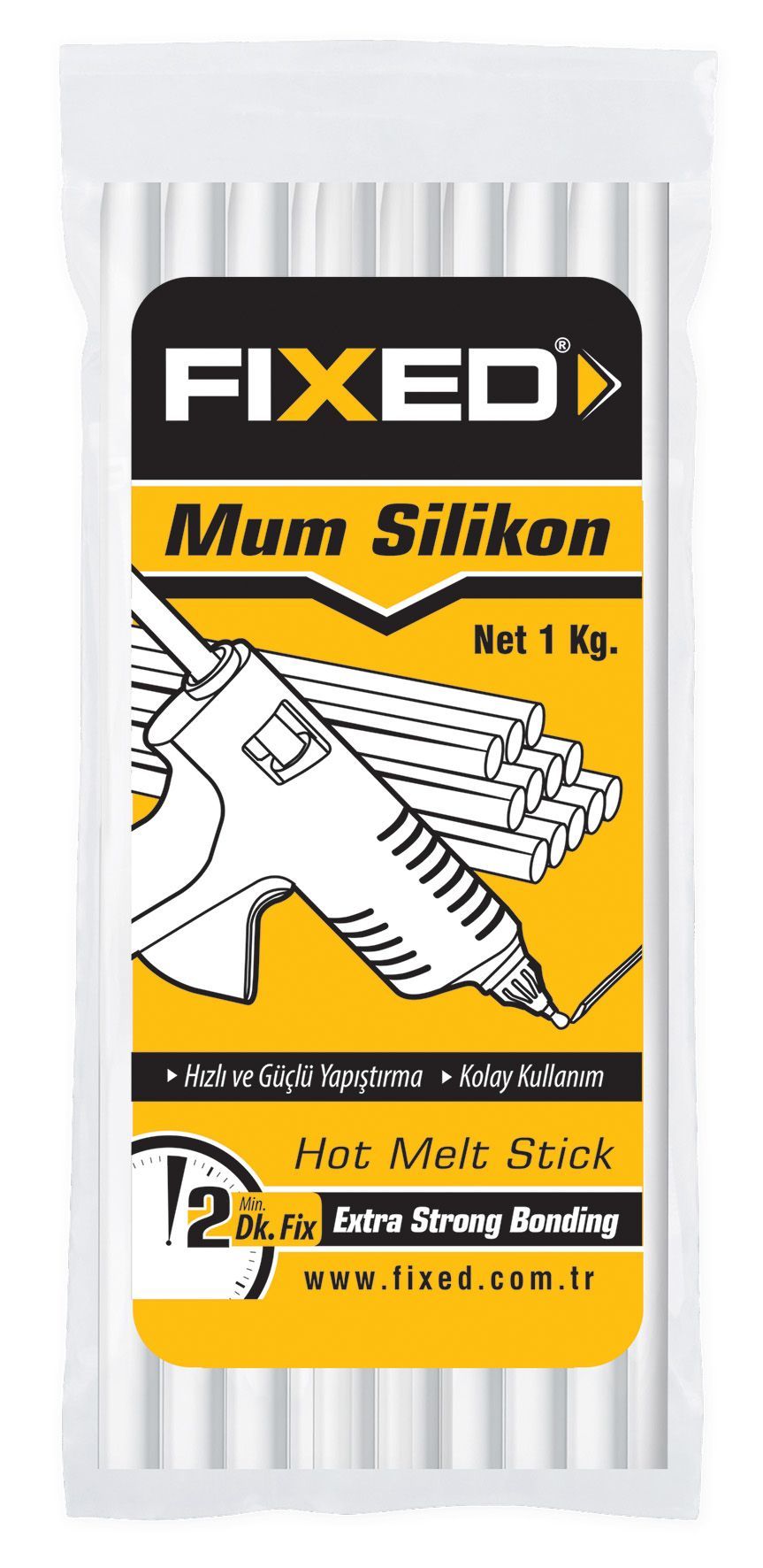 Fixed F1001 Mum Silikon Kalın 1 Kg Poşetli