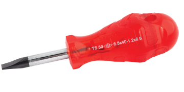 İzeltaş Düz Uçlu Topaç Tornavida Kraft Seri 5,5x25 mm