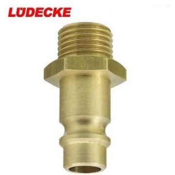 LÜDECKE ES 38 NA Stoper Uç (3/8 İnç Erkek)