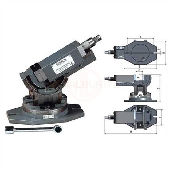 Optimum 3354175 ÜÇ AÇILI MENGENE MV3-75 - QUAN3354175