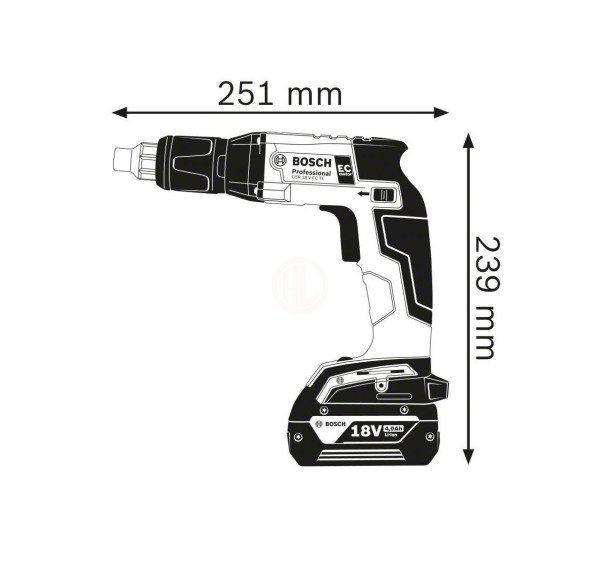 Bosch Gsr 18 V-Ec Te Akülü Vidalama Makinesi - 06019C8001