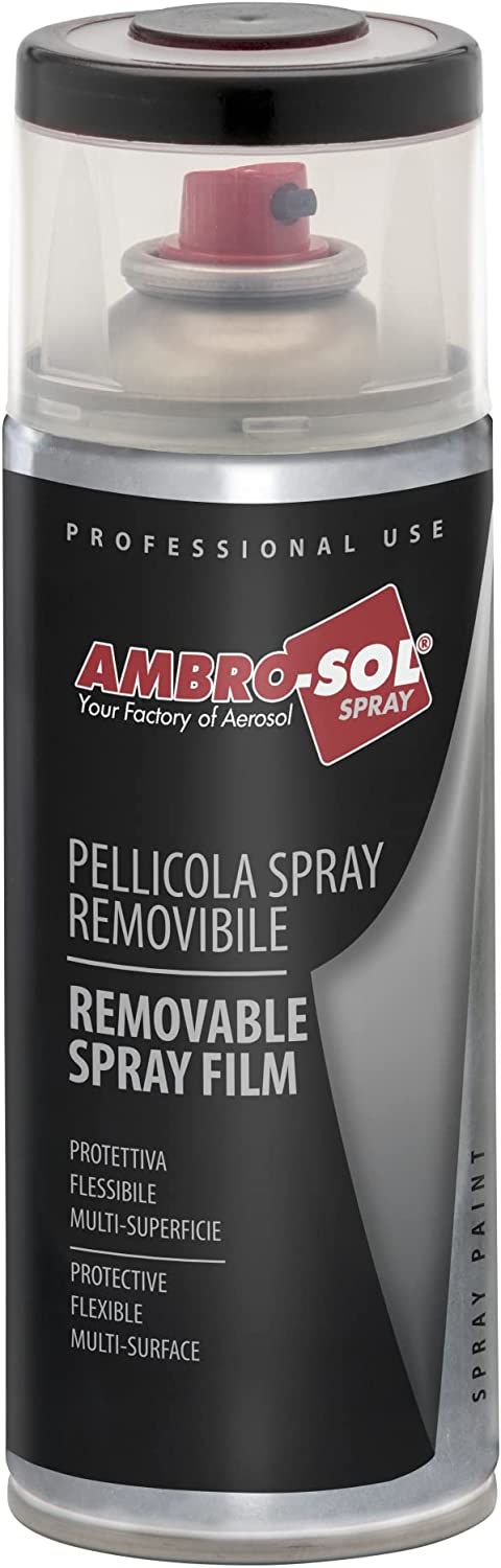 Ambro-Sol Ambro-Sol Sprey Boya Çıkarılabilir Opak Siyah 400 Ml