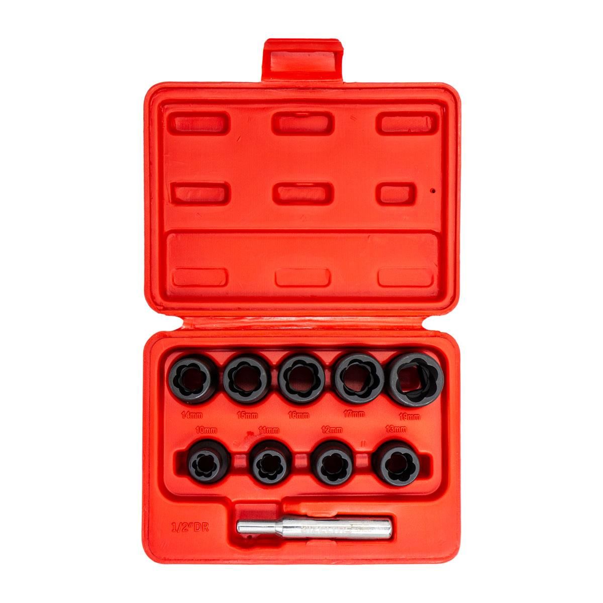 İzeltaş 1/2 İnç Twist Lokma Seti 10 Parça