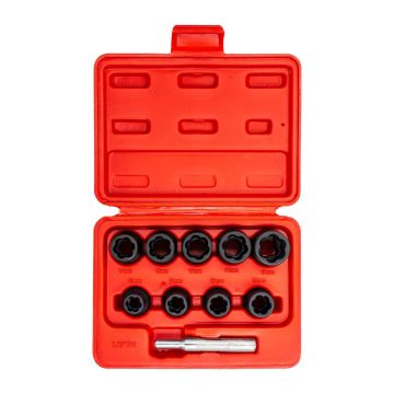 İzeltaş 1/2 İnç Twist Lokma Seti 10 Parça