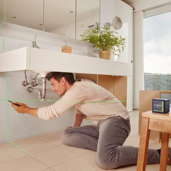 Bosch QUİGO GREEN ÇAPRAZ ÇİZGİLİ HİZALAMA LAZERİ - 0603663C00