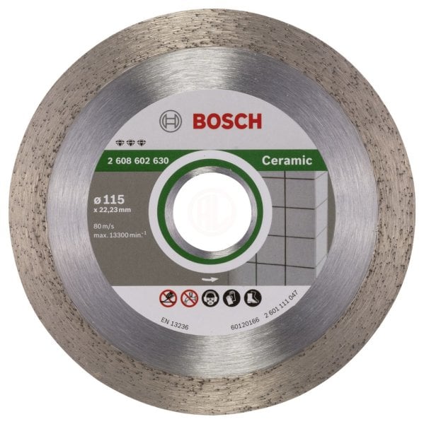 Bosch Seramik Kesmek İçin Elmas Bıçak 115 Mm (Best) Best For Ceramic - 2608602630