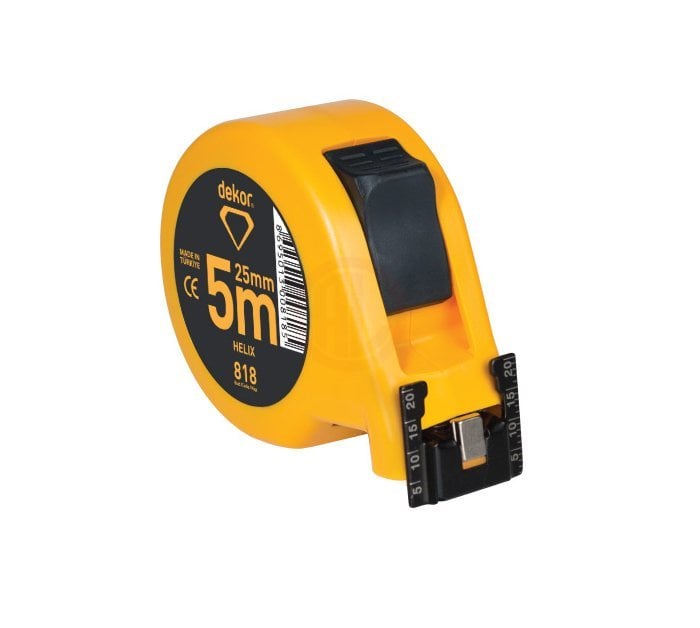 Dekor Hassan Şerit Metre Helix Mıknatıslı 8 Mt x 25 mm