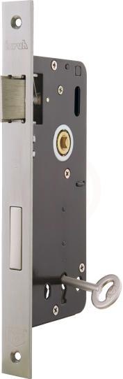 Özruh Paslanmaz 304 Kalite Oval Kare Oda Kilidi T8 45 mm