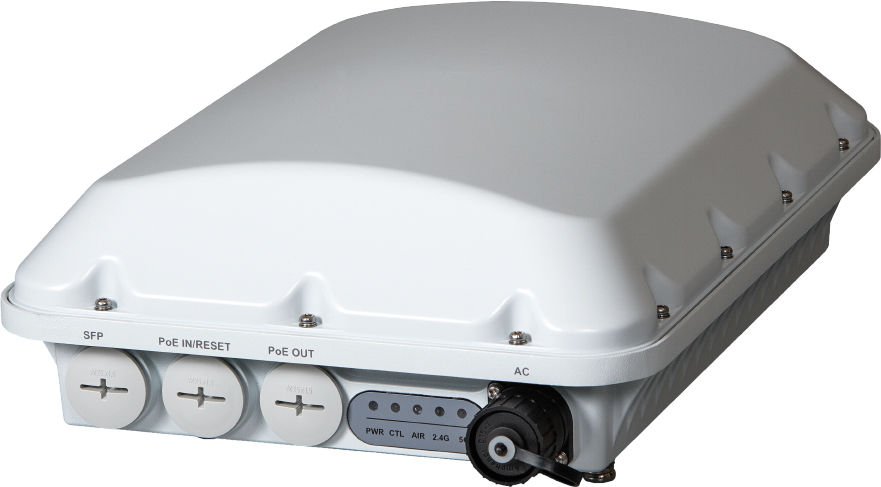 Ruckus Wireless Outdoor Smart Wireless Access Point Dual-Band 4X4:4 802.11Ac Wave 2 Omnidirectional Beamflex+ Coverage Dual 10/100/1000 Ethernet Port