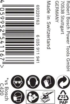 Bosch Ağ Zımpara Expert M480 93 mm x 5 Mt120 Kum (1 Adet) - 2608900778