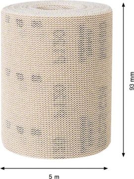 Bosch Ağ Zımpara Expert M480 93 mm x 5 Mt120 Kum (1 Adet) - 2608900778