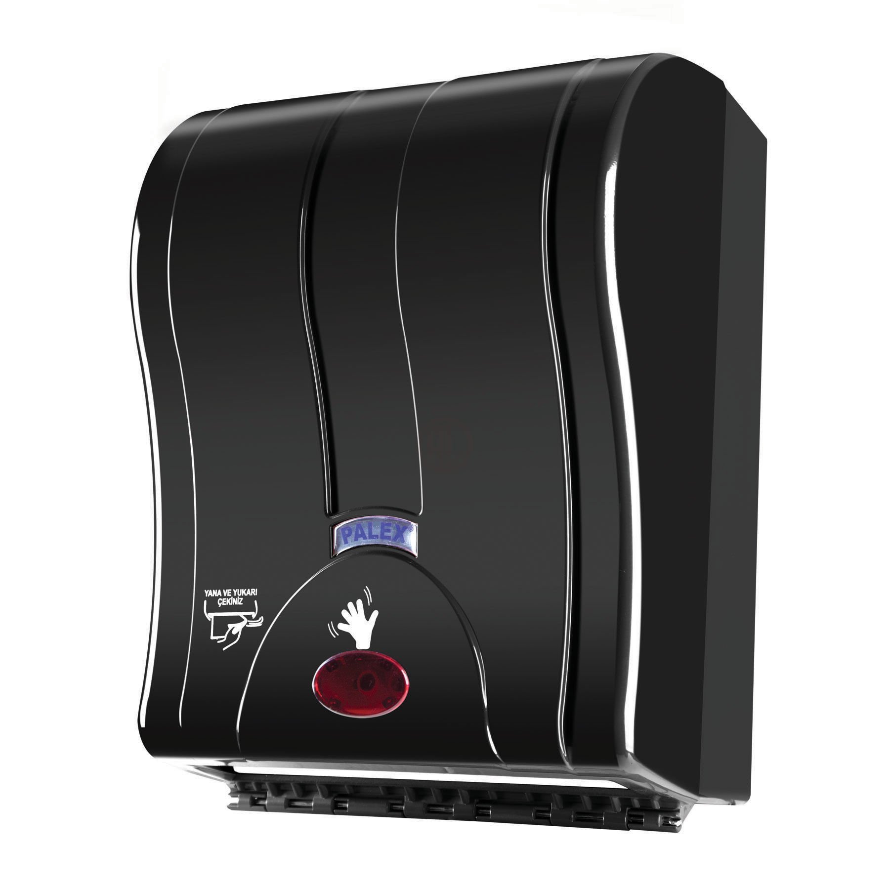 Palex Prestij Otomatik Havlu Dispenseri 21 Cm Siyah - 3491-S
