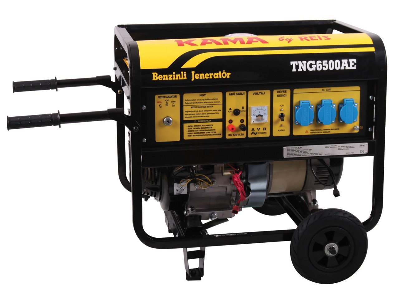 Kipor Tng6500Ae Benzinli Monofaze Jeneratör 5.5 Kw - KIPTNG6500AE