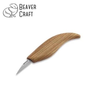 BeaverCraft C15 Ahşap Oyma Bıçağı - İnce Detay