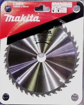 Makita Profesyonel Ahşap Daire Testere 160x20 mm 40 Diş (A-80612)