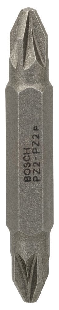 Bosch Vidalama Ucu Çift Taraflı Extra Hard PZ2-PZ2x45 mm (1 Adet) - 2607001742