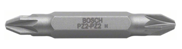 Bosch Vidalama Ucu Çift Taraflı Extra Hard PZ2-PZ2x45 mm (1 Adet) - 2607001742