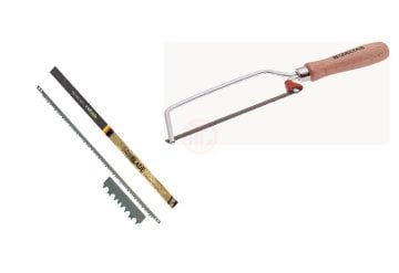 İzeltaş Kıl Testere Kolu Ağaç Saplı 150 mm