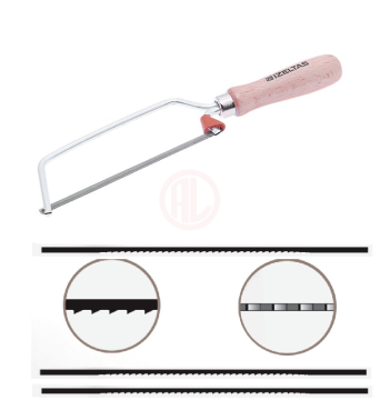 İzeltaş Kıl Testere Kolu Ağaç Saplı 150 mm