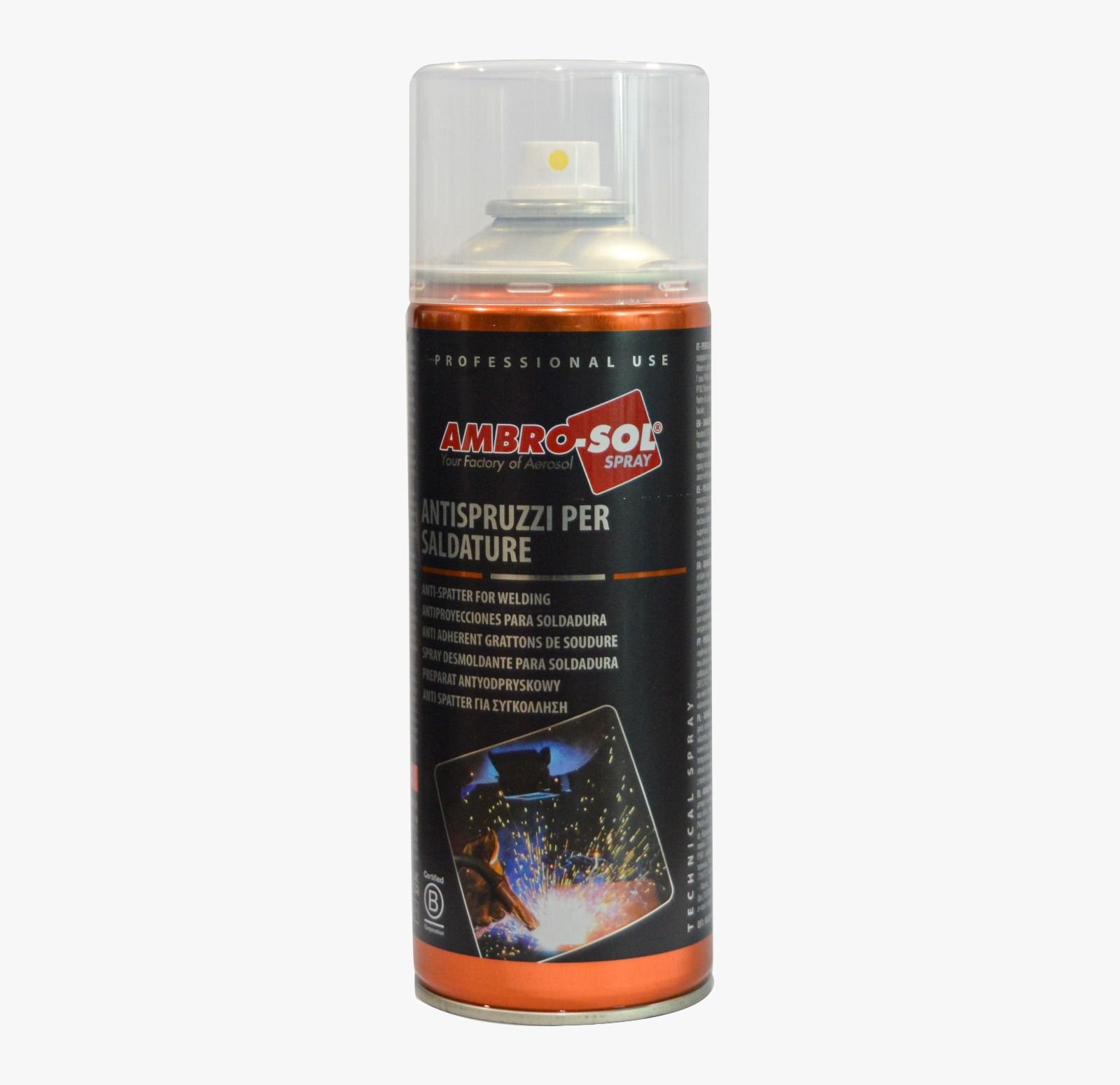 Ambro-Sol Gaz Altı Kaynak Spreyi Silikonsuz 400Ml
