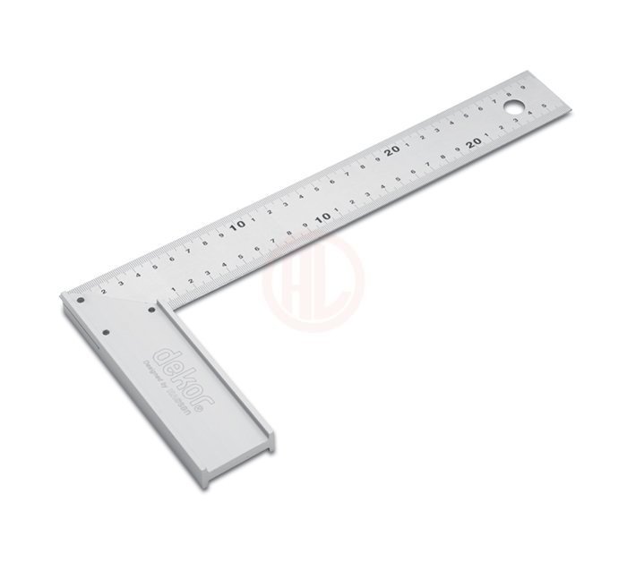 Dekor Hassan Gönye Paslanmaz Çelik 30 cm