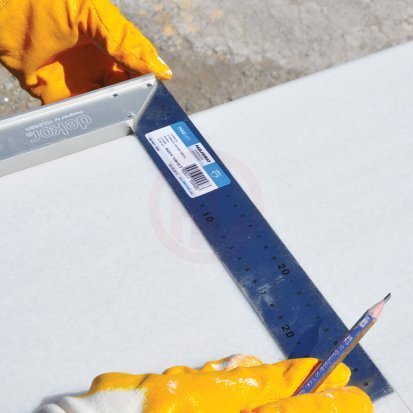 Dekor Hassan Gönye Paslanmaz Çelik 30 cm