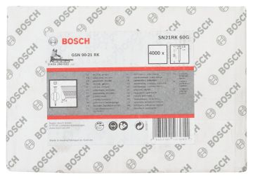 Bosch Yuvarlak Kafalı Düz Şerit Çivi 60 Mm Çinko Kaplanm