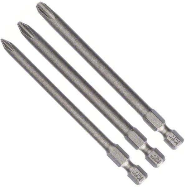 Bosch Vidalama Ucu Extra Hard Set 89 mm (3 Parça PH1/2/3) - 2607001757