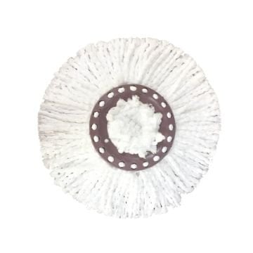 İzmir Fırça Yuvarlak 360° Mikrofiber Mop Yedeği