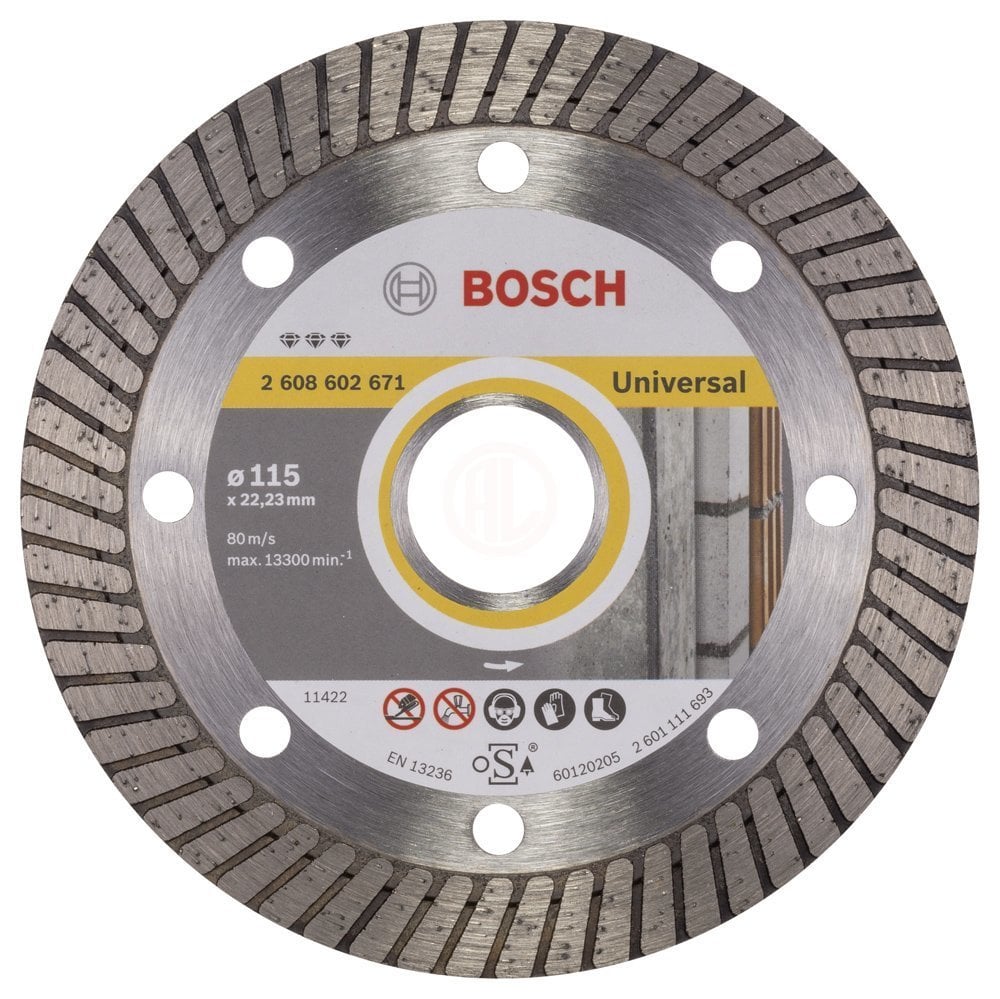 Bosch Elmas Kesme Diski Best For Universal 115x22,23 mm - 2608602671