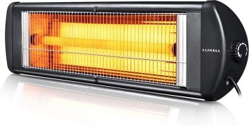 Luxell Ecoray Isıtıcı Duvar Tipi 2300W Siyah