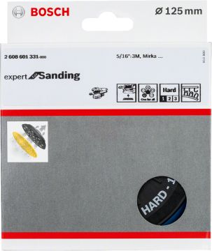 Bosch Zımpara Tabanı Çok Delikli 125 mm Sert (GET 55-125) - 2608601331