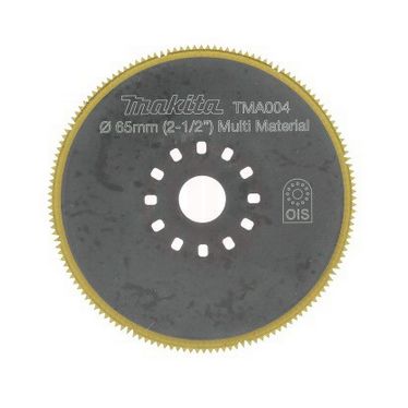Makita Bıçkılama Segman Testere Bıçağı Bombeli 65 mm BiM-TiN (TMA004) (B-21303)