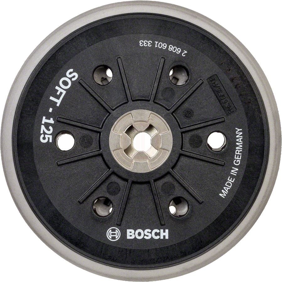 Bosch Zımpara Tabanı Çok Delikli 125 mm Yumuşak (GET 55-125) - 2608601333
