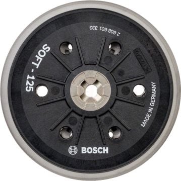 Bosch Zımpara Tabanı Çok Delikli 125 mm Yumuşak (GET 55-125) - 2608601333