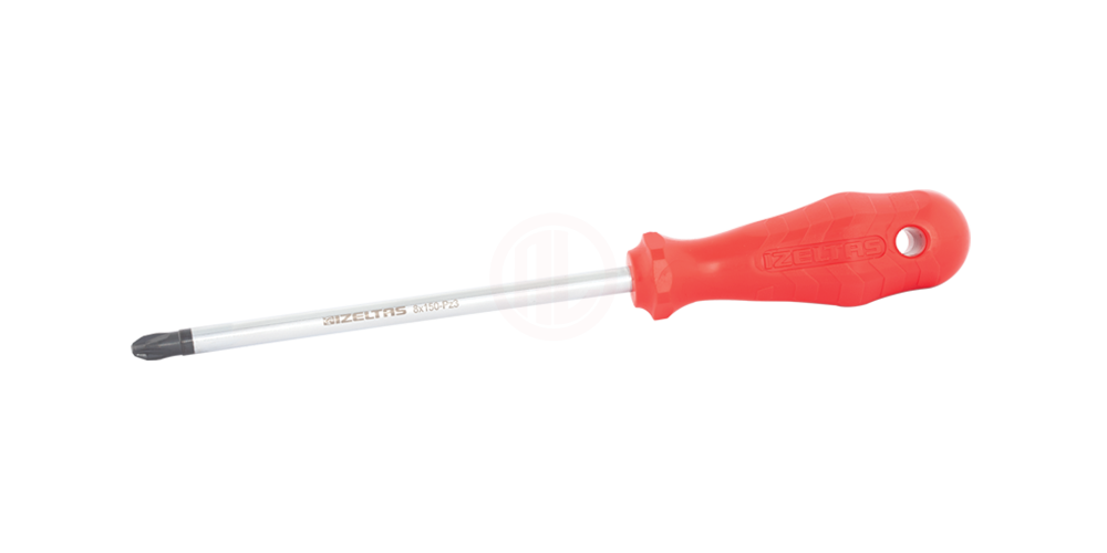 İzeltaş Pozidriv Yıldız Uçlu Tornavida Opak Seri 8x150 mm