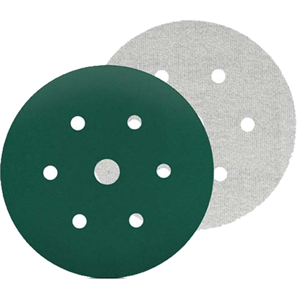 Karbosan Alüminyum Oksit Polyester Film Cırtlı Disk Ahr31 Deliksiz 150 Mm 1200 Kum