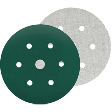 Karbosan Alüminyum Oksit Polyester Film Cırtlı Disk Ahr31 Deliksiz 150 Mm 1200 Kum