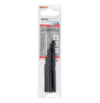 Bosch Set Ve Kasetli Matkap Ucu 3 Parça 2-3-4-5-6 Mm Met - 2607018351