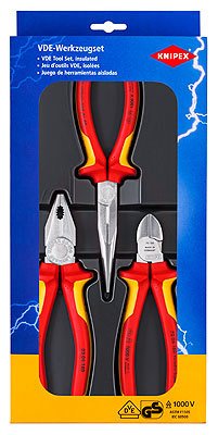 Knipex 00 20 12 PENSE VE TORNAVİDA SETİ 3 PARÇA - | Al Nalburiye