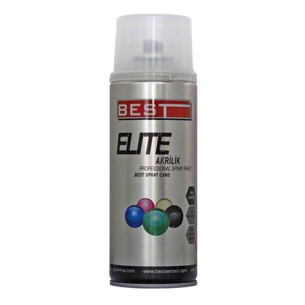 Best Elite Sprey Boya BE 400 Akrilik Özel (256) 400 ml RAL 9007